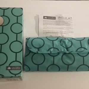 CA Innovations Green Print Large Insulated Bag
